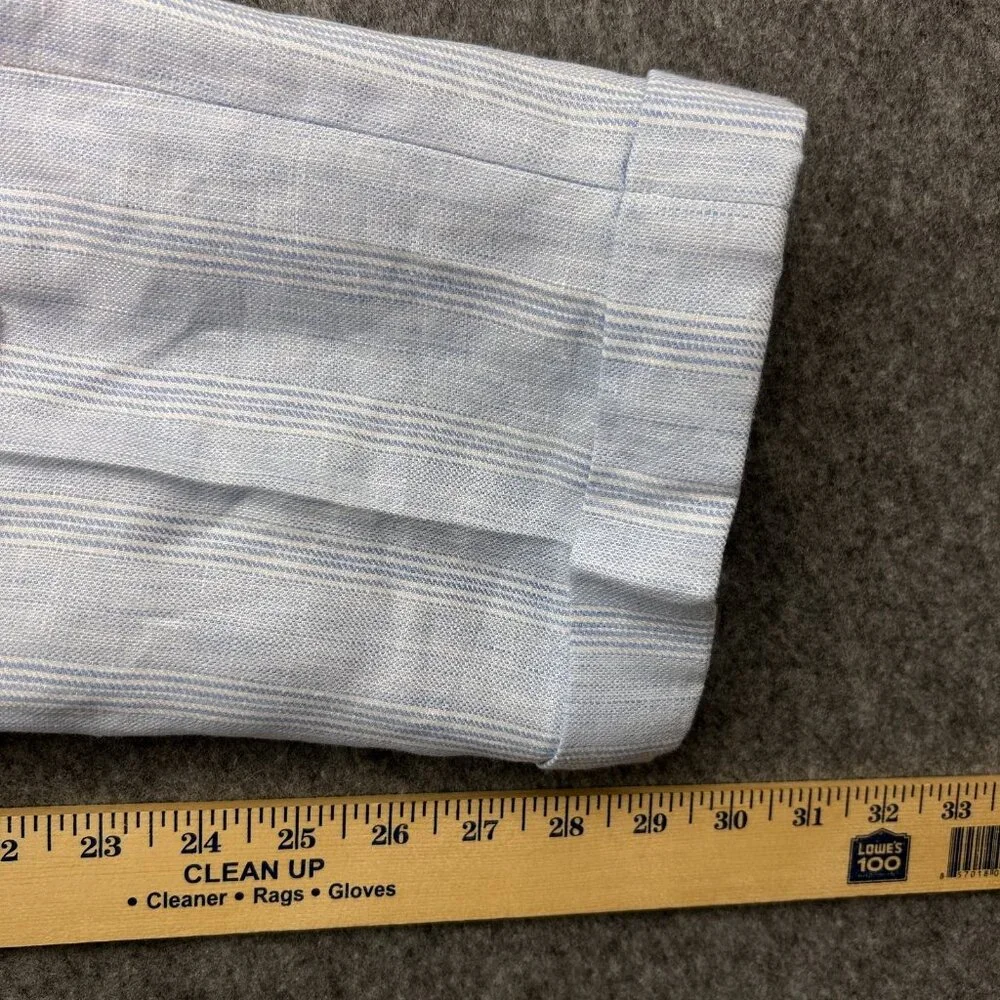 Murano Baird McNutt Alex Slim Fit Linen Pants Men's Size 29 X 30 Light Blue NWT